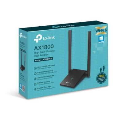 TP-LINK Archer TX20U Plus New AX1800 Dual Antennas High Gain Wireless USB Adapter