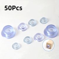 hotx【DT】 50Pcs Silicone Leg Non-slip Wear-resistant Silent Foot Covers for Cabinet Feet Cup Floor Protector