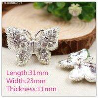 ◘❂☃ 15510781 pcs Butterfly-shaped Rhinestone jewelry buttonflower patterns buttons garment accessories DIY materials