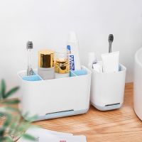 1pcs Toothbrush Toothpaste Holder Shaving Makeup Electric Organizer Accessories