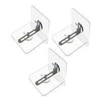 Furniture Anchors Wall Anchors, Anti Tip Furniture Anchors No Drill, Adhesive Furniture Wall Anchors for Baby 6 Pcs