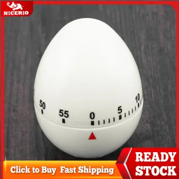 Kitchen Timer Manual, LEMEGO Stainless Steel Mechanical Rotating Visual  Countdown Egg Cooking Timer Alarm for Kitchen Baking Spo