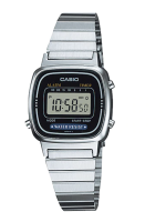 นาฬิกาผู้หญิง Casio สายสเเตนเลส สีเงิน รุ่น LA670WA-1DF, LA670WA-1D, LA670WA-1, LA670WA