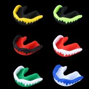 BFBFW EVA Mouth Guard Color Contrast Safety Teeth Protector Durable