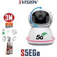 SVISION New item กล้องวงจรปิด wifi 2.4G / 5G รุ่น 5ล้าน 5M Lite แอปภาษาไทย แจ้งเดือนมือถือ กล้องวงจรปิดไร้สาย กล้องวงจร YOOSEE กล้องวงจรปิด wifi360 mi home ip camera p2p