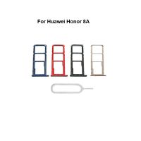 【CW】 New For Huawei Honor 8A Pro Sim Card Tray Slot Holder Socket Adapter Connector Repair Parts Replacement