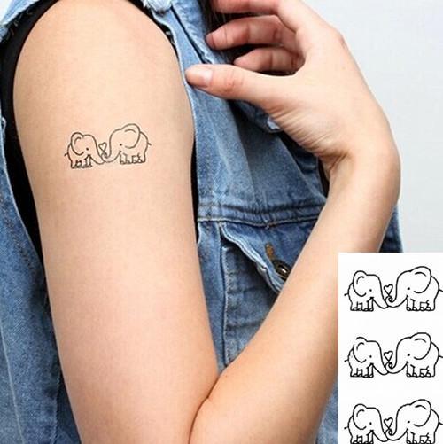 Hình xăm dán Tattoo hoa văn cho nữ TBS-8019 - Candyshop88 chuyên quà tặng,  hộp quà, quà tặng, trang sức, hình xăm dán tattoo