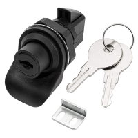 3 Set Locking Push Button Latch for Marine Boat Radio Box, Tool Box, Electronic Box, Motorcycle Glove Box Lock.