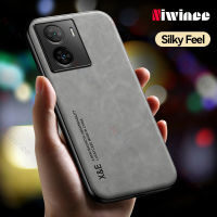 NIWINEE เคสหนังหรูหราสำหรับ VIVO IQOO Z7 5G ปลอกนิ่มบางทันสมัยเคสโทรศัพท์เคสกันกระแทกมือถือมือที่สะดวกสบาย