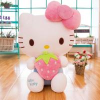 Sanrio หมอนตุ๊กตาตุ๊กตาหนานุ่มขนาดใหญ่ลาย Hello Kitty,ตุ๊กตาสัตว์ยัดนุ่นสำหรับเด็กของขวัญคริสต์มาสสำหรับเด็กผู้หญิง