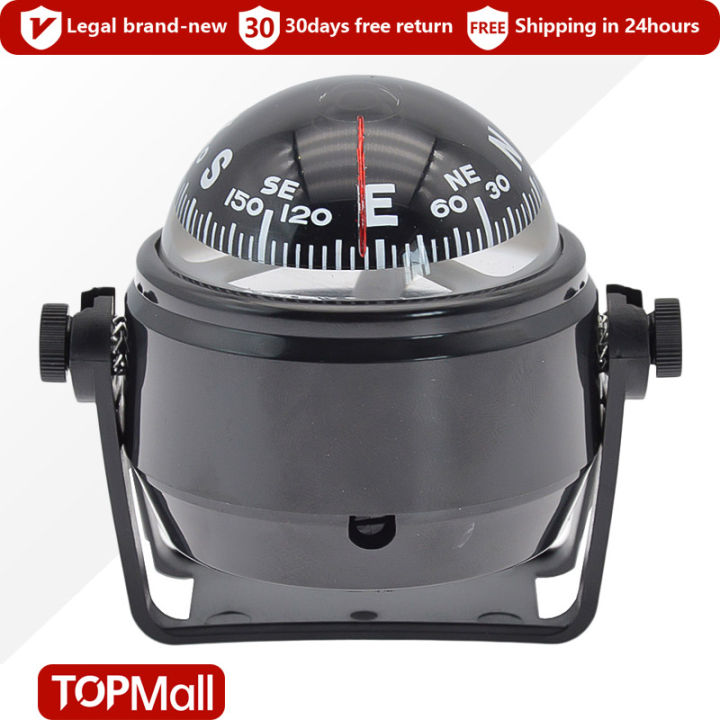 🔝 Original compass navigation ball lensatic tools car marine boat  direction for auto rescue military camping with hiking emergency and  equipment survival tactical magnetic