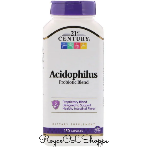 21st Century, Acidophilus Probiotic Blend, 150 Capsules | Lazada PH