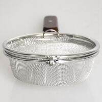 Coffee Filters Wooden Handle Stainless Steel Coffee Roaster Net Home Open Fire Coffee Roaster