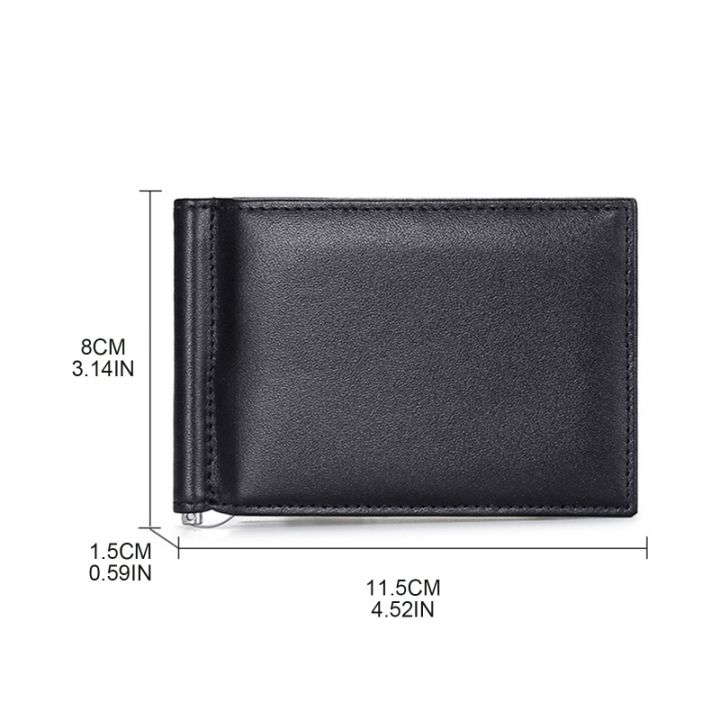 layor-wallet-กระเป๋าสตางค์บางสำหรับผู้ชาย-rfid-คลิปเงินกระเป๋าสตางค์ผู้ชาย39-s-หนังแท้เรียบง่ายกระเป๋าสตางค์ขนาดกะทัดรัด4-5-quot-x-3-1-quot-x-0-6-quot