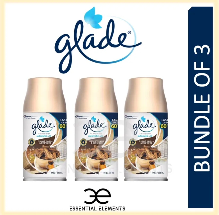 glade elegant vanilla and oud wood review