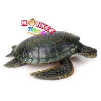 Monkey Toys - โมเดลสัตว์ Turtle เต่า ทะเล เขียว ขนาด 20.00 CM (จากหาดใหญ่)