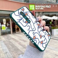 เคส Chenyyka สำหรับ Xiaomi รุ่น MI 9T Pro K20 Pro เคสแฟชั่นลายเป็ดบางเคสแข็งกันแรงกระแทกขอบสี่เหลี่ยมดีไซน์ใหม่ปลอกซิลิโคนคลุมทั้งหมดเคสป้องกันเลนส์กล้อง