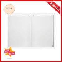 บานซิงค์ABS KING PLAT CURVE 96x68.8ซม. สีขาวSINK KITCHEN CABINET DOOR KING PLATINUM CURVE 96x68.8CM WHITE **คุณภาพดี**