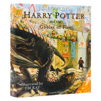 Harry Potter 4 Harry Potter and the Goblet of fire illustrated edition JK Rowling