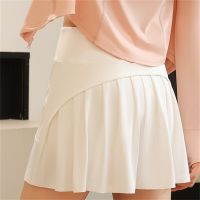 High Waist Women Sports Tennis Skirt Breathable Running Exercise Short Skirt Quick Dry Yoga Tennis Skirt