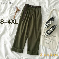 Casual Pants Women Plus Size 4XL Loose Youth Boyfriend Streetwear Korean Ladies Spring Daily Trendy Popular Teens Cargo Trousers