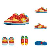 2023 6 Original Free Shipping sb duk Low Pro Casual Sneakers Yellow Orange Simpson Mens Womens Shoes BQ68MS6894