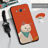 ?เคสซิลิโคนป้องกันแบบเต็มรูปแบบใหม่ Samsung Galaxy J5 2015/J5008/J2 2015/J7บวก/J7310/J7 +/J8 2018/J600G/J600F/J3 Pro 2017/J330/J3308นิ่มลายการ์ตูนฝาครอบโทรศัพท์มือถือด้วยตัวยึดแหวนรูปแบบเดียวกันและเชือก