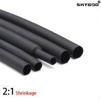 【YF】☄☋♈  1 Dia 2 3 4 5 6 7 8 9 10 12 14 16 20 25 30 40 50 mm Shrink Tube 2:1 Polyolefin Thermal Cable Sleeve Insulated