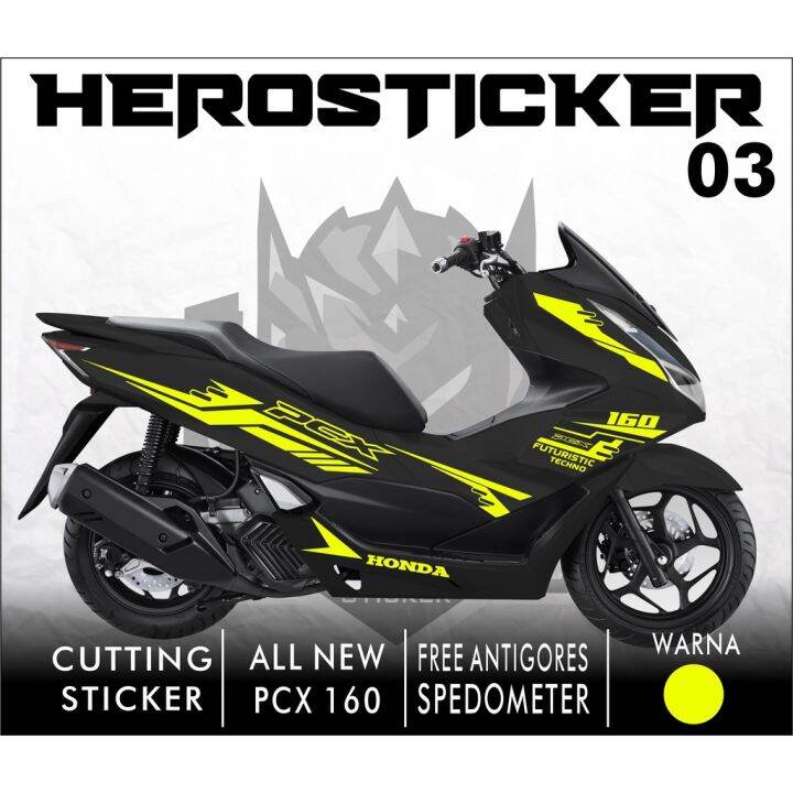 Viral Striping Cutting Sticker Honda Pcx 160 Stiker Pcx 160 Variasi