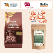 Bột cacao nguyên chất không đường Heyday - Origin 18% bơ cacao tự nhiên