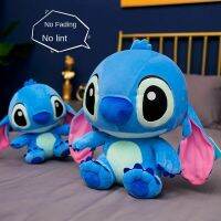 【YF】 35-65cm Genuine Kawaii Giant Stitch Plush Toy Cute Anime Peripheral Stuffed Doll Childrens Birthday Christmas Gift