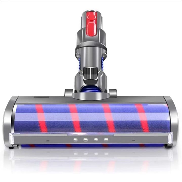 เหมาะสำหรับ-dyson-v7-v8-v11-v10เครื่องดูดฝุ่นไร้สายกำมะหยี่นุ่มแปรงถูพื้นอุปกรณ์เสริมหัวไฟ-led