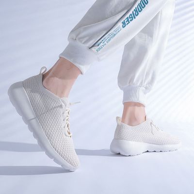 【Ready】🌈 Duozou official flagship spring new mens and womens light and breathable slip-on casual sneakers