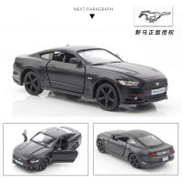 RMZ CITY 1/36สีดำดำเย็นด้านรถฟอร์ดซีรีส์ F150 GT Mustang แบบจำลองยานพาหนะหล่อขึ้นรูปแบบตายประตูโลหะขนาดเล็กเปิดใช้งานรถบัสของเล่นหล่อรถบรรทุกโลหะผสมหล่อโมเดลรถของขวัญของตกแต่งคอลเลกชัน