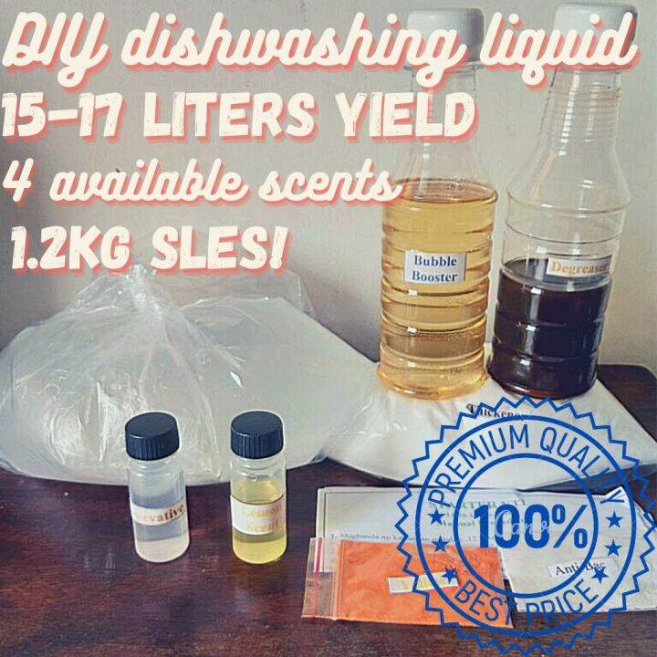 Do it yourself Dishwashing Liquid Kit starter packLAVENDER (Tin's DIY