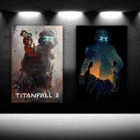 ▥∋♨ Titanfall 2 Ronin Xbox EXT569 โปสเตอร์สินค้าพรีเมี่ยมภาพวาดตกแต่งผ้าใบพิมพ์ผนังศิลปะห้องนั่งเล่นโปสเตอร์ห้องนอน