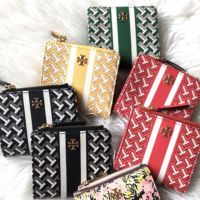 ของแท้100%พร้อมส่งที่ไทย?Tory Burch T Zag zip mini wallet