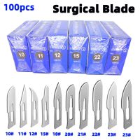 【YF】 100pcs Surgical Blade10 /11 /12 15  18  22  23  for Maintenance Hobby Art Craft，Model Cutting