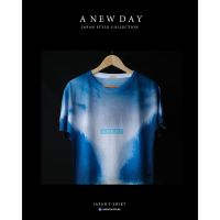 DSL001 เสื้อยืดผู้ชาย A NEW DAY 117  เสื้อแนวสตรีท สกรีนเต็มตัว ลายทะเล เสื้อผู้ชายเท่ๆ เสื้อผู้ชายวัยรุ่น