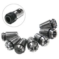 1pc ทนทาน 5 มม. ER11A ก้านต่อขยายมอเตอร์ผู้ถือเพลา + 7pcs ER11 Spring Collet Set 1/2/3/4/5/6/7mm สําหรับ CNC Milling เครื่องมือ