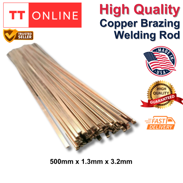 Copper Brazing Welding Rod for Aircond Pipe Gas Refrigerator Air ...