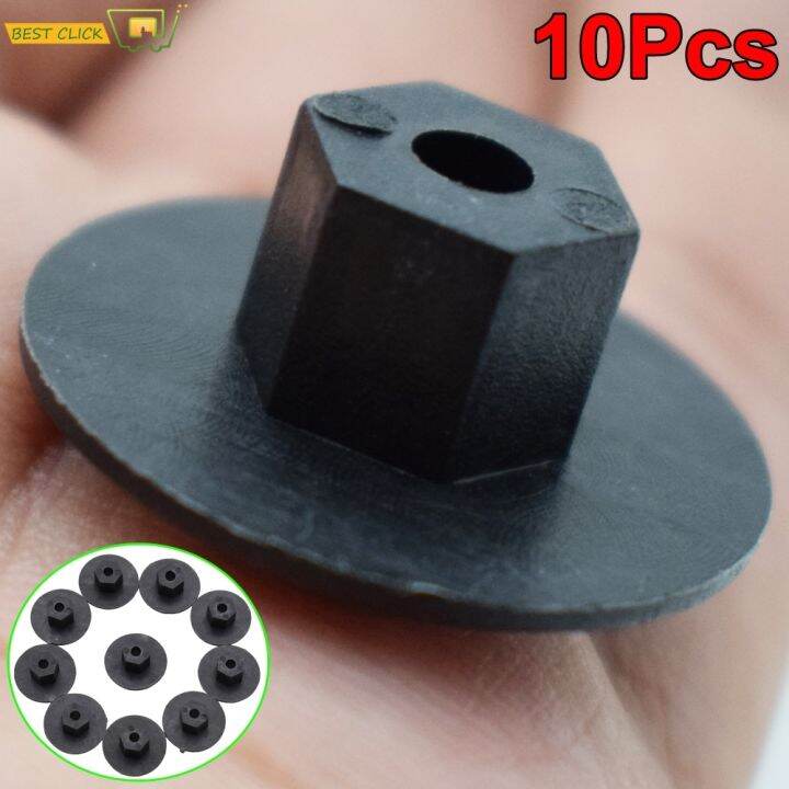 10pcs-4mm-plastic-fastener-nut-for-mercedes-benz-fender-mud-flap-splash-guard-wheel-arch-bumper-panel-retainer-clip-rivet