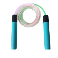 【CW】Skipping ABS Jump Rope Durable Building Muscle Gym Luminous Adjustable Calorie Consumption Fitness Ball Bearing Birthday Gift