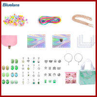 Bluelans®158ชิ้น/ชุดสายคล้องแว่นตาลูกปัดมีสีสันหลากหลายหลุมสร้อยข้อมือทำด้วยมือเครื่องประดับทำลูกปัด Spacer DIY สำหรับสาวๆหัตถกรรมชุดอุปกรณ์