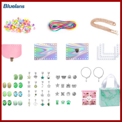 Bluelans®158ชิ้น/ชุดสายคล้องแว่นตาลูกปัดมีสีสันหลากหลายหลุมสร้อยข้อมือทำด้วยมือเครื่องประดับทำลูกปัด Spacer DIY สำหรับสาวๆหัตถกรรมชุดอุปกรณ์