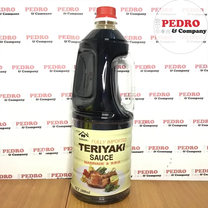 Yamasa teriyaki sauce 1800 ml / 1.8 liter marinade / bbq Lazada