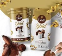 TULIP GOLD ทิวลิปโกล์ด เครื่องดื่มโกโก้ชนิดไขมันโกโก้ 22-24%