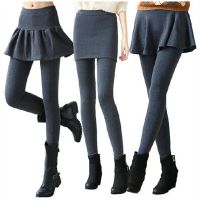 【CW】 Women 39;s Thin Leggings Joggers Skirts Pants Footless Female DD8237