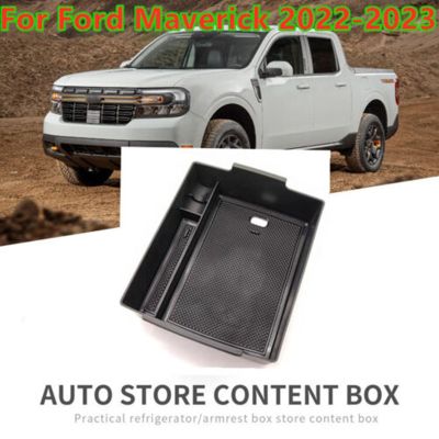 npuh Center Console Organizer Armrest Storage Tray Center Console Tray Storage Box For Ford Maverick 2022 2023 Accessories