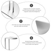 Magnetic Paper Towel Holder,Magnets Paper Towel Holder Wall Mount for Refrigerator &amp; Grill, Paper Towel Holder